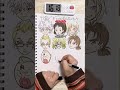 45分で何ができる？『き』から始まる名前のキャラ何人描けるか検証してみた #Shorts