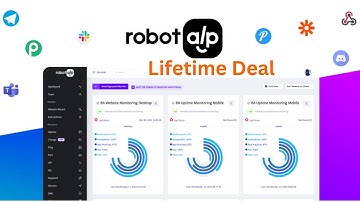 Robotalp Review | Robotalp Lifetime Deal - Monitor uptime, page speed, and ports in one place
