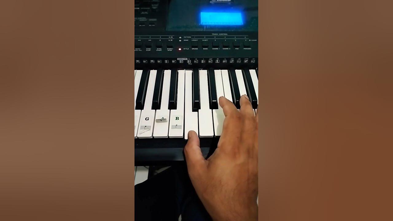 Belajar Piano | Simbol Semibreve ( 4 Kiraan ) - YouTube