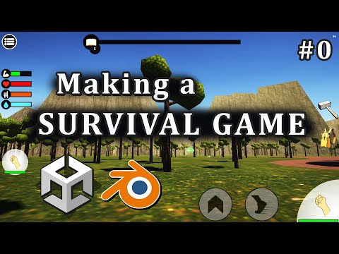 Making a survival game in Unity Game Devlog #0 - Introduction of the project