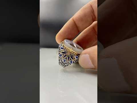 خواتم عقيق مشجر للاستفسار تواصل معانا عبرالارقام الموضحة في الوصف الصفحة  حجر بركاني اكسبلور