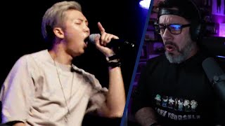 Director Reacts - RM of BTS - 'Throw Away' (LIVE)