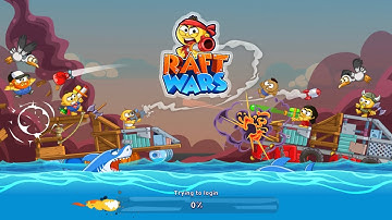 Raft Wars Gameplay || iOS/Android