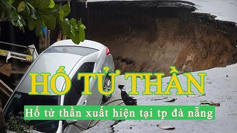 Ngày 3-12-2025 xẩy ra vụ sụt lún tại tp đà nẵng làm 2 xe bị hư hỏng 1 người bị thương