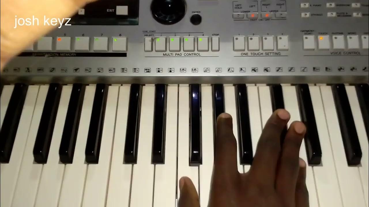 HOW TO PLAY FANDA NA YO PIANO SEBEN YouTube