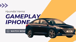 Rev Up the Fun with Hyundai Verna 2018-2022 CarPlay Game Simulator on iPhone! screenshot 2