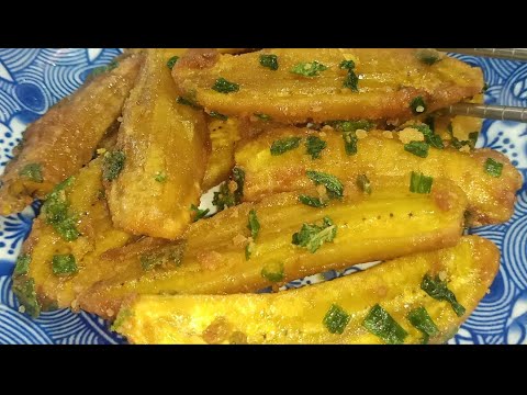 Video Cách làm chuối xanh ngào đường Kiểu Mới ngoài giòn... - youtube
