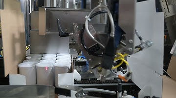WRAPAROUND AUTOMATED CASE PACKAGING MACHINE FOR CANS