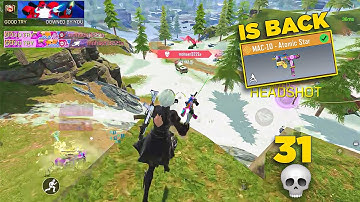 OG META MAC-10 IS BACK 💀 | 31 KILLS in CALL OF DUTY MOBILE