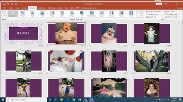Tech Team: PowerPoint Photo Albums