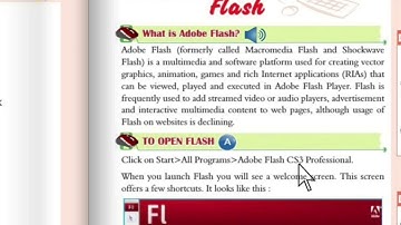 #Class 7 #: Ch 5: Introduction to Adobe Flash