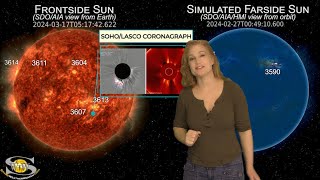 A Solar Storm Comes with Flares on the Rise | Space Weather News 18 March 2024