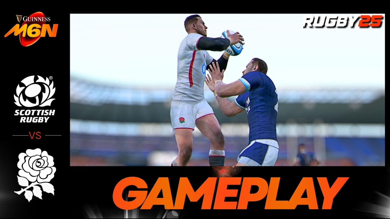 Rugby 25 | Scotland vs England | The 2026 Guinness Men's Six Nations What a shocking ending!