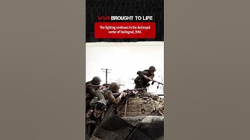 Iconic WW2 photo brought to life with A.I. | Battlestations #ww2 #history #ai #war #stalingrad