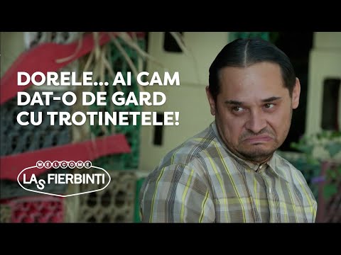 Las Fierbiniți - Dorele... ai cam dat-o de gard cu trotinetele!