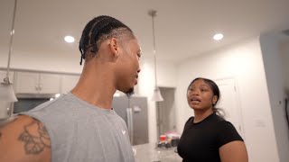 i tried to go run errands after my haircut… *she got mad*