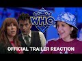 Doctor who 60th anniversary specials  official trailer reaction