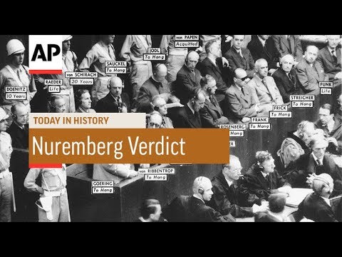 Nuremberg Verdict - 1946 | Today In History | 30 Sep 18