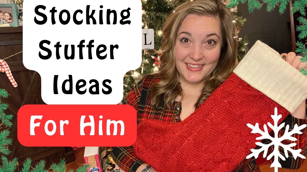 Stocking Stuffer Ideas for Him - Let's Mingle Blog