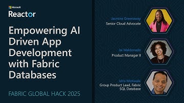 Empowering AI Driven App Development with Fabric Databases