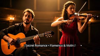 Secret Romance in Ancient Streets | Flamenco & Violin Instrumental