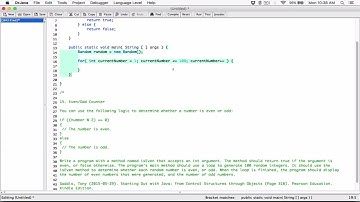 5.15 Even/Odd Counter - Java
