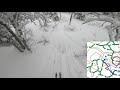 Ski orienteering prologue headcam