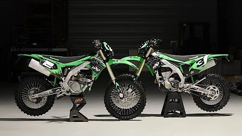 KAWASAKI KX250 / KX450 - 2023 - AXP BIKE PROJECTS #2 - #3