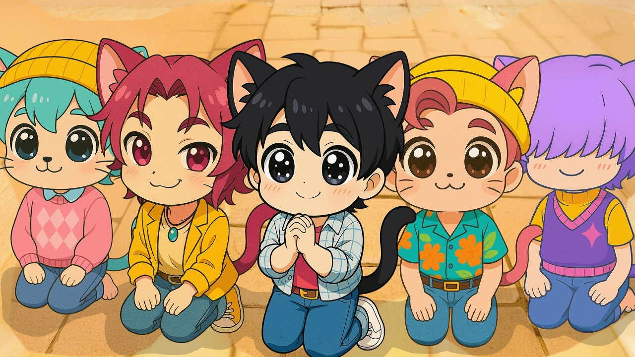Music Animation | Saja Boys Kittens Compilation