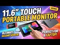 "11.6″ Touch Portable Monitor Review – Perfect Second Screen for Gaming & Laptop Use!"