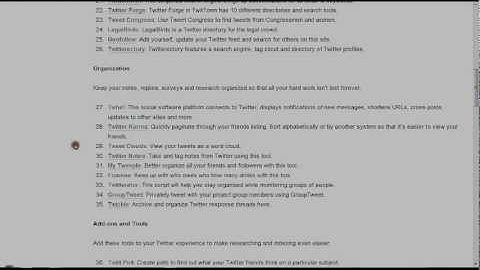 100 Tips, Tools, and Resources for Twitter - Twitter Tutorials - Get 10,000+ Followers
