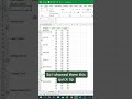 How to fill blank spaces in Excel | Fastest Method