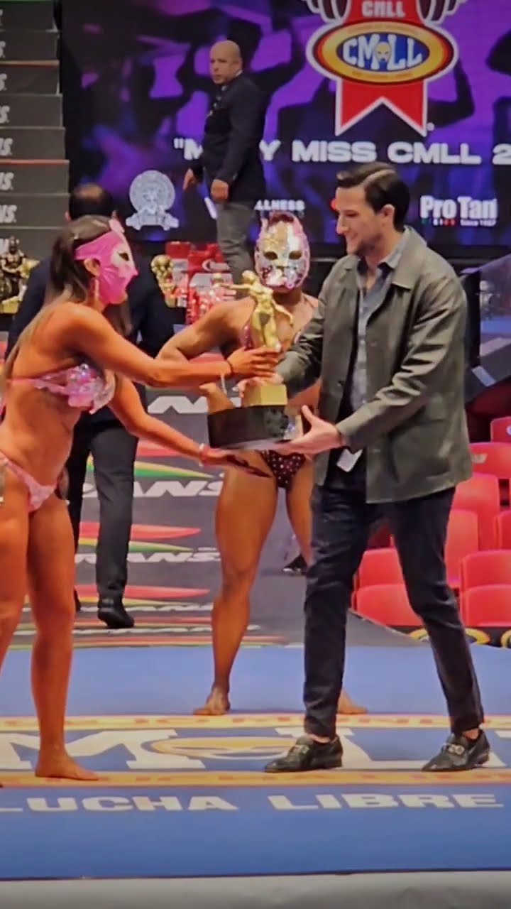 Olympia fue la ganadora de la Categoría de las Amazonas en el Concurso de Fisicoculturism.