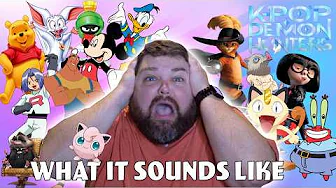Voice Actor Sings What It Sounds Like As 28 Impressions!