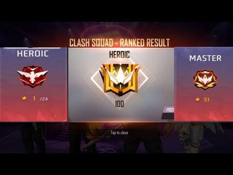 FREE FIRE CS RANK MASTER - YouTube