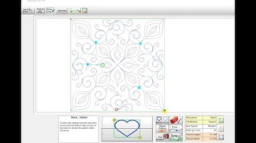 Setting Up A Multi-part Quilt Block in Quilter