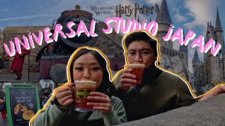 Japan Vlog 🇯🇵 | Harry Potter World in Universal Studios Japan: Journey to Hogwarts | Osaka