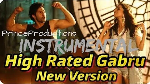 High Rated Gabru | Instrumental | Karaoke | Varun Dhawan and Shraddha Kapoor