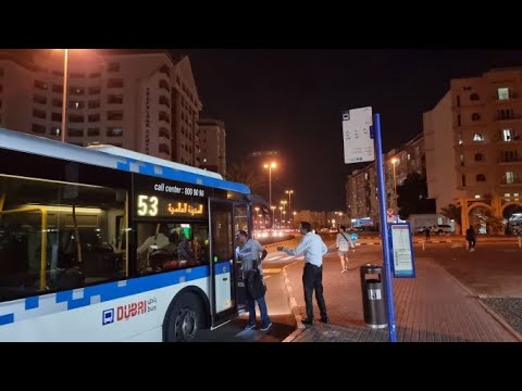 Dubai bus ride: Deira Gold Souq Metro Bus Stn to DSO via Int'l City, Outsource City & Academic City