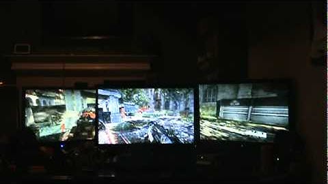 Crysis 2 - 3 monitors :) Surround Mode