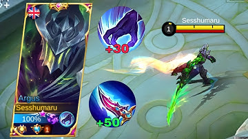 GLOBAL ARGUS NEW SUPER BROKEN AGGRESSIVE 1 SHOT BUILD!