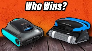 Best Robot Pool Cleaners  Aiper Scuba S1 Vs Dolphin Nautilus CC Plus