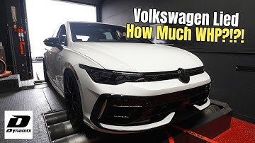 Stock Volkswagen MK8.5 Golf R Dyno Run