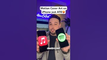 iOS 26 FULL Screen Animated Album Artwork 🤩🔥 #ios26 #iphonetips #iphone #shorts #applemusic