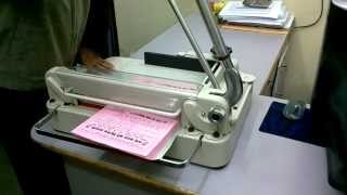 Manual Paper Cutting Machine