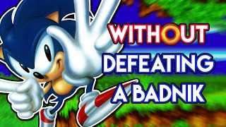 Can You Beat Sonic 3 & Knuckles WITHOUT Defeating a Badnik?!