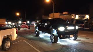 Cruise Night, Jay, Ok. Lifted Truck Nationals.