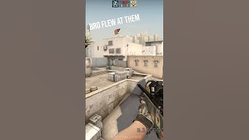 HE FLEW UP CATWALK 🦅!!! #csgo #cs2 #gaming
