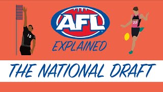 AFL EXPLAINED | How the National Draft Works