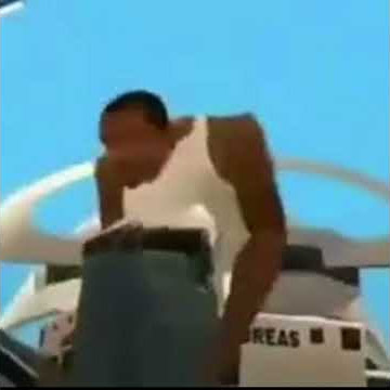 meme do cj rebaixado dançando